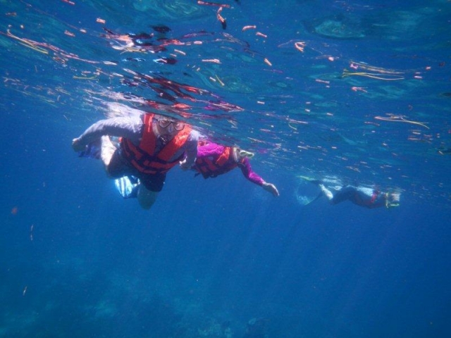 Snorkeleando en arrecifes